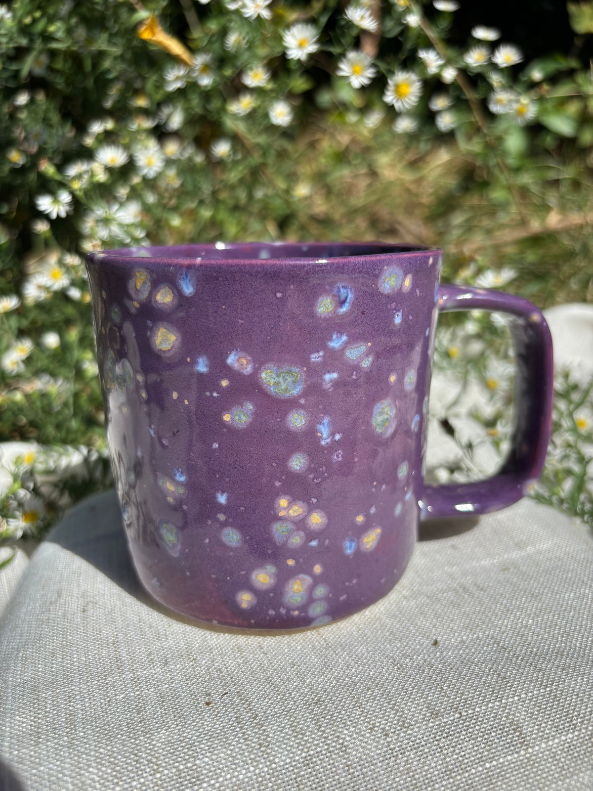 Purple Quilt Mug