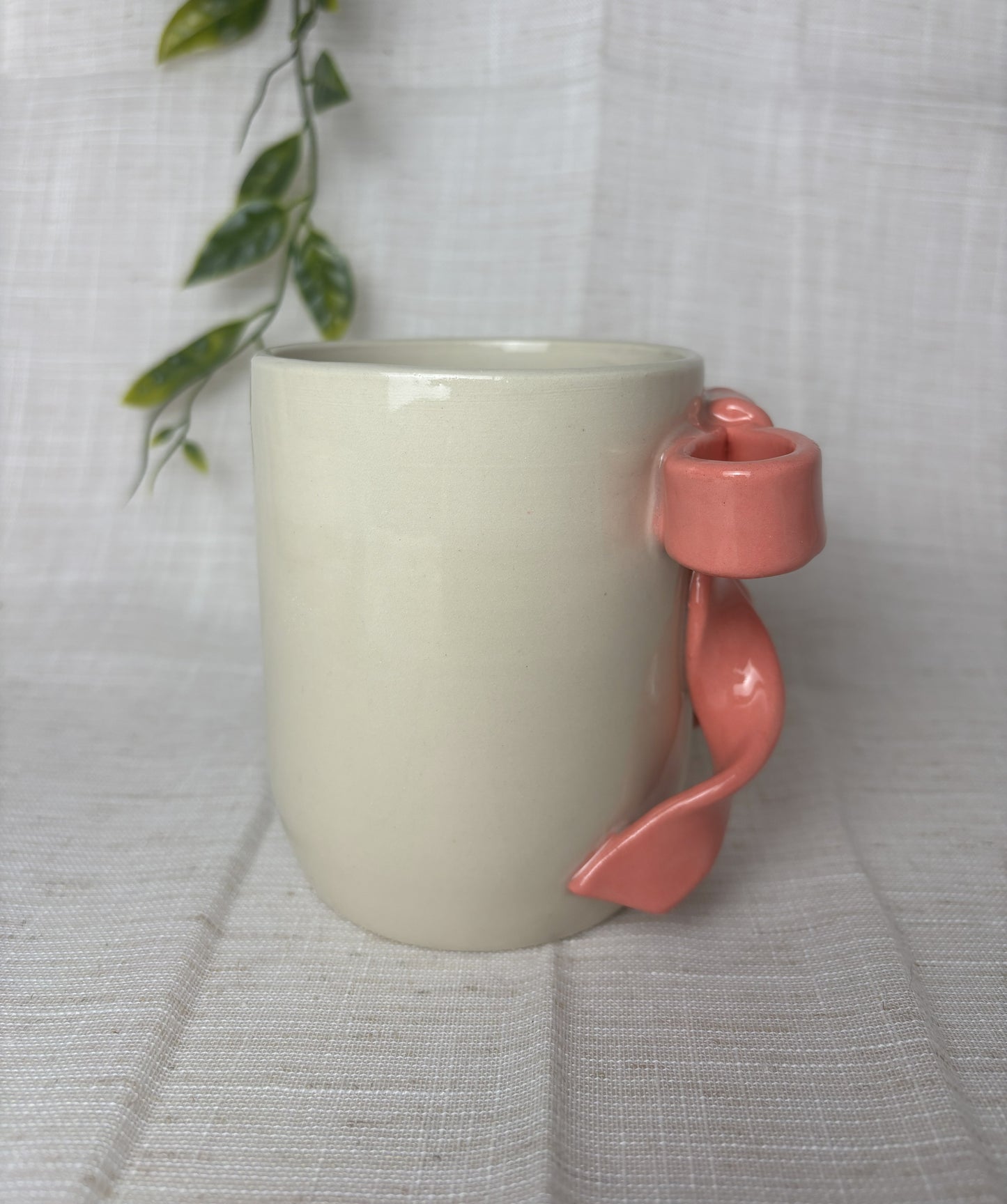 Pink Bow Cup