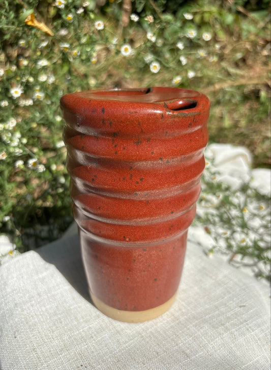 Red Travel Cup