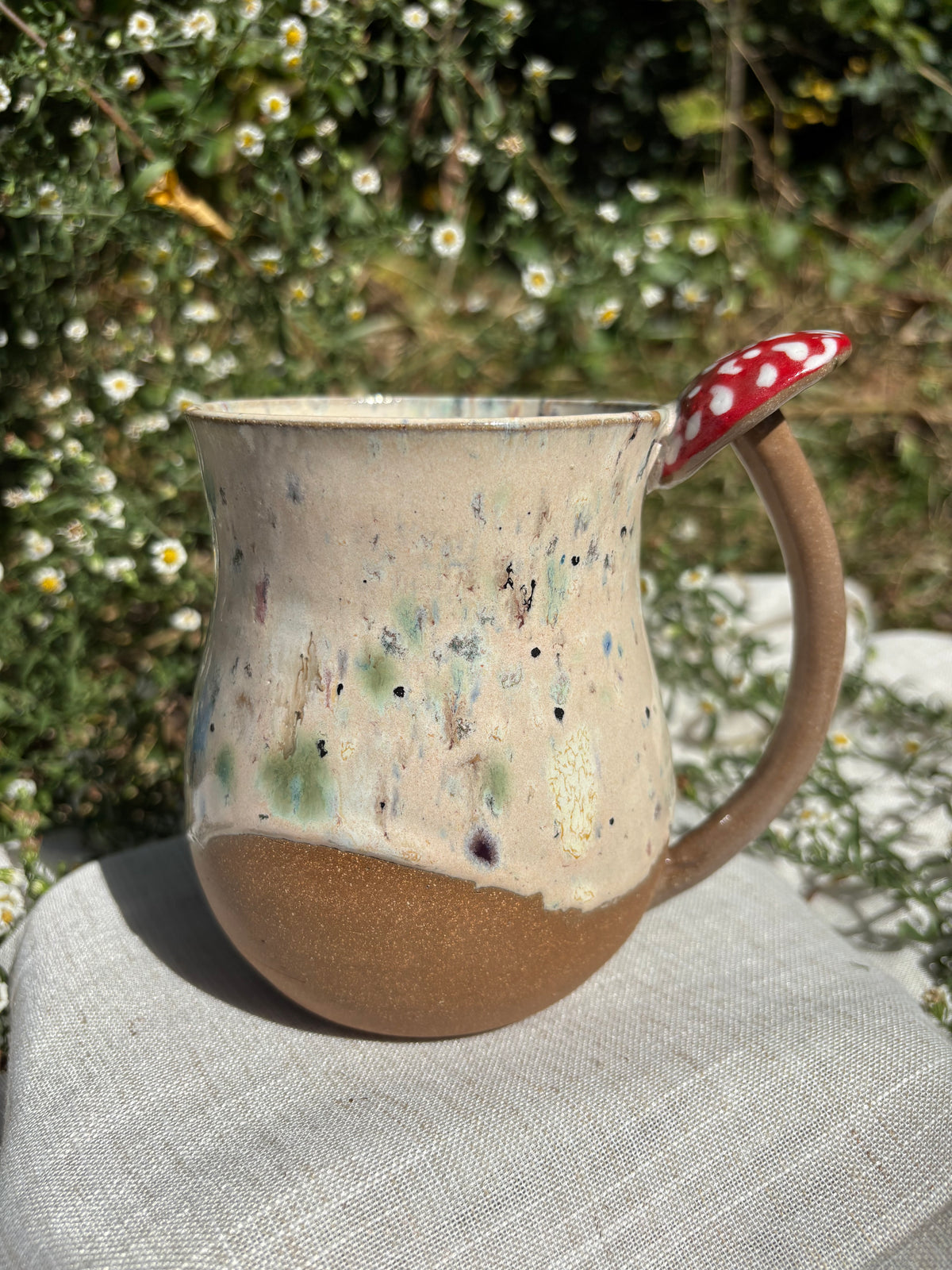 Confetti Mushroom Mug