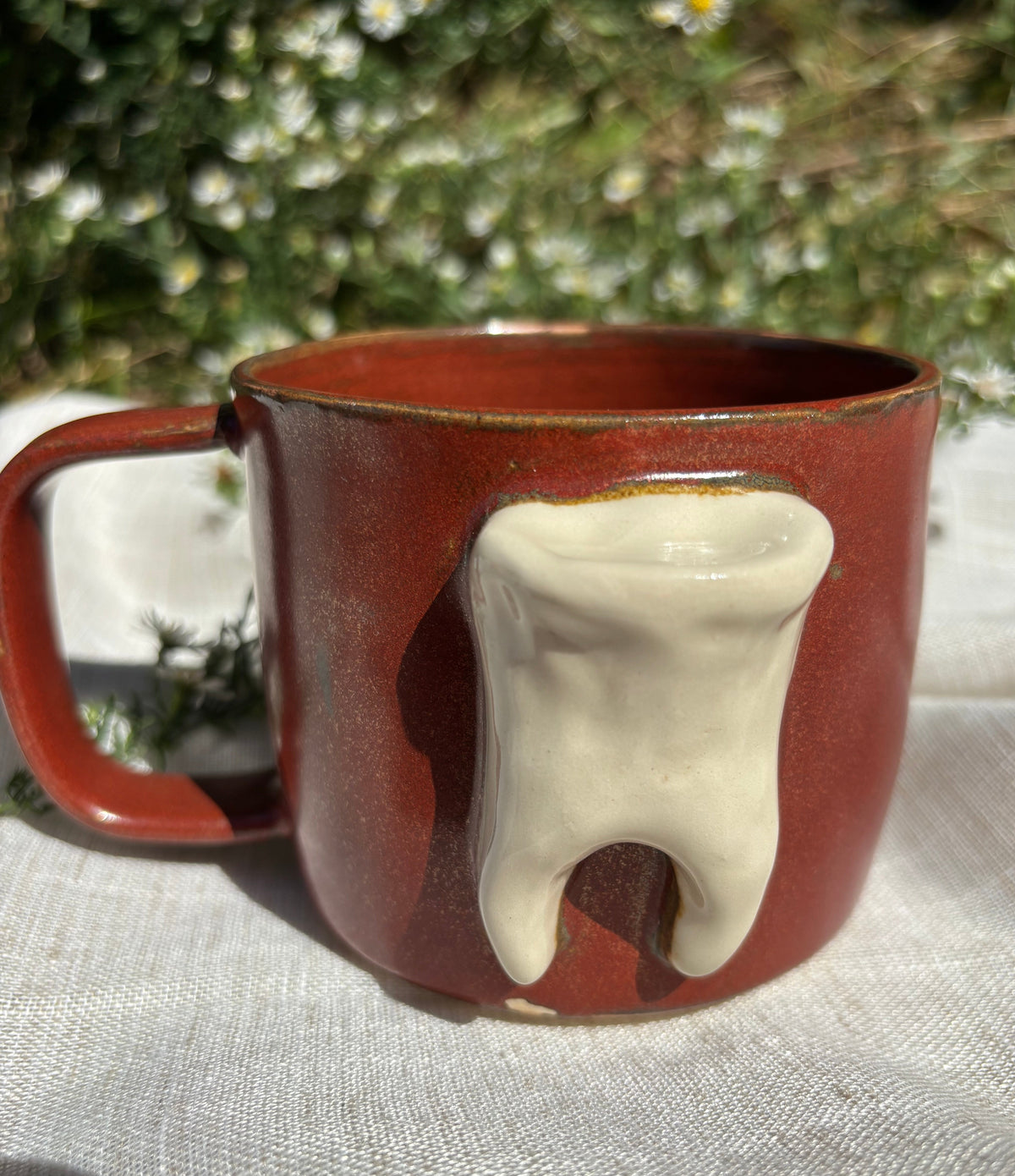 Red Tooth Mug