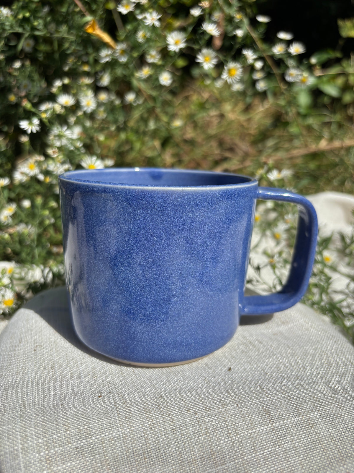 Blue Quilt Mug #1