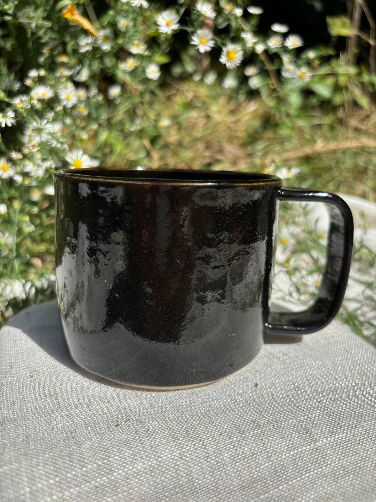 Black Quilt Mug #2