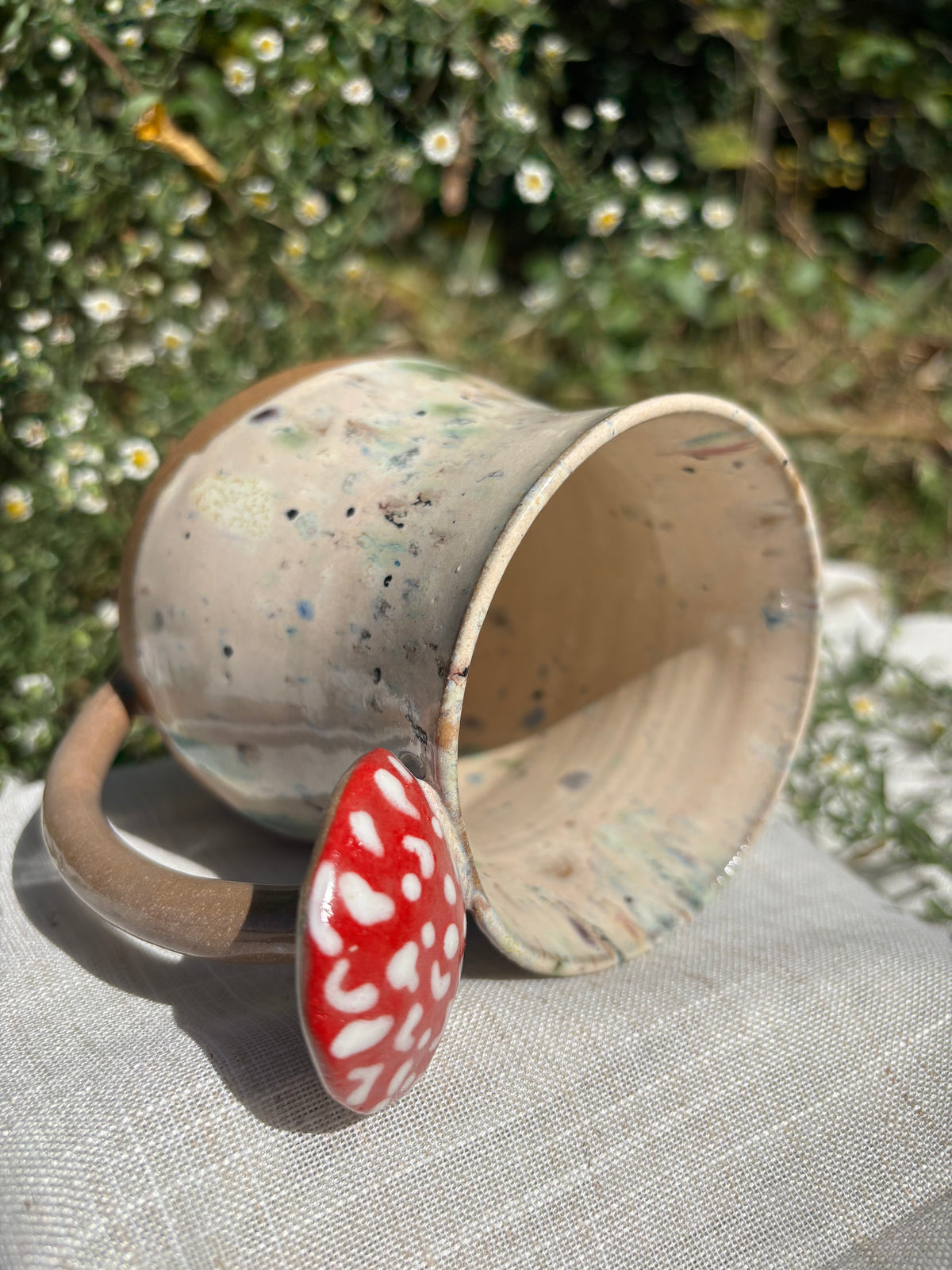 Confetti Mushroom Mug