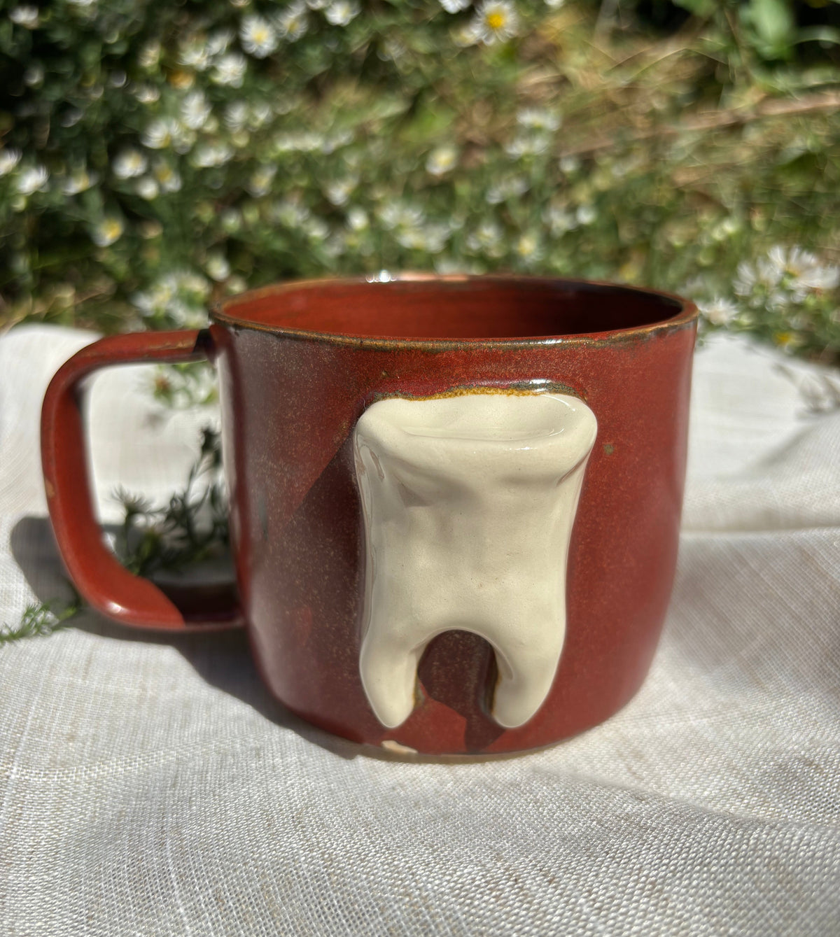 Red Tooth Mug