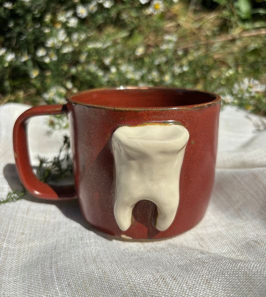 Red Tooth Mug