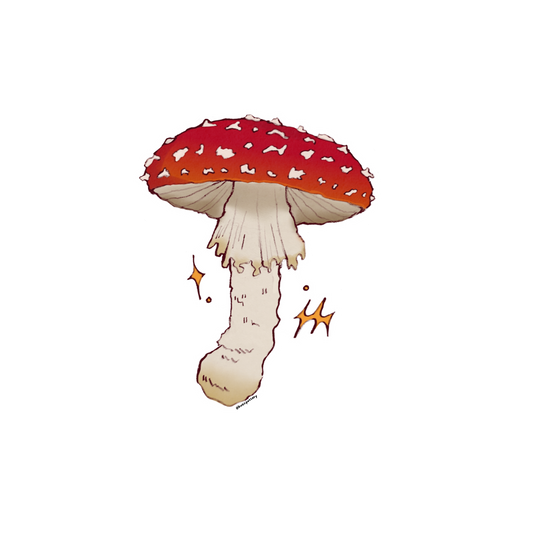 Fly Agaric Mushroom Sticker