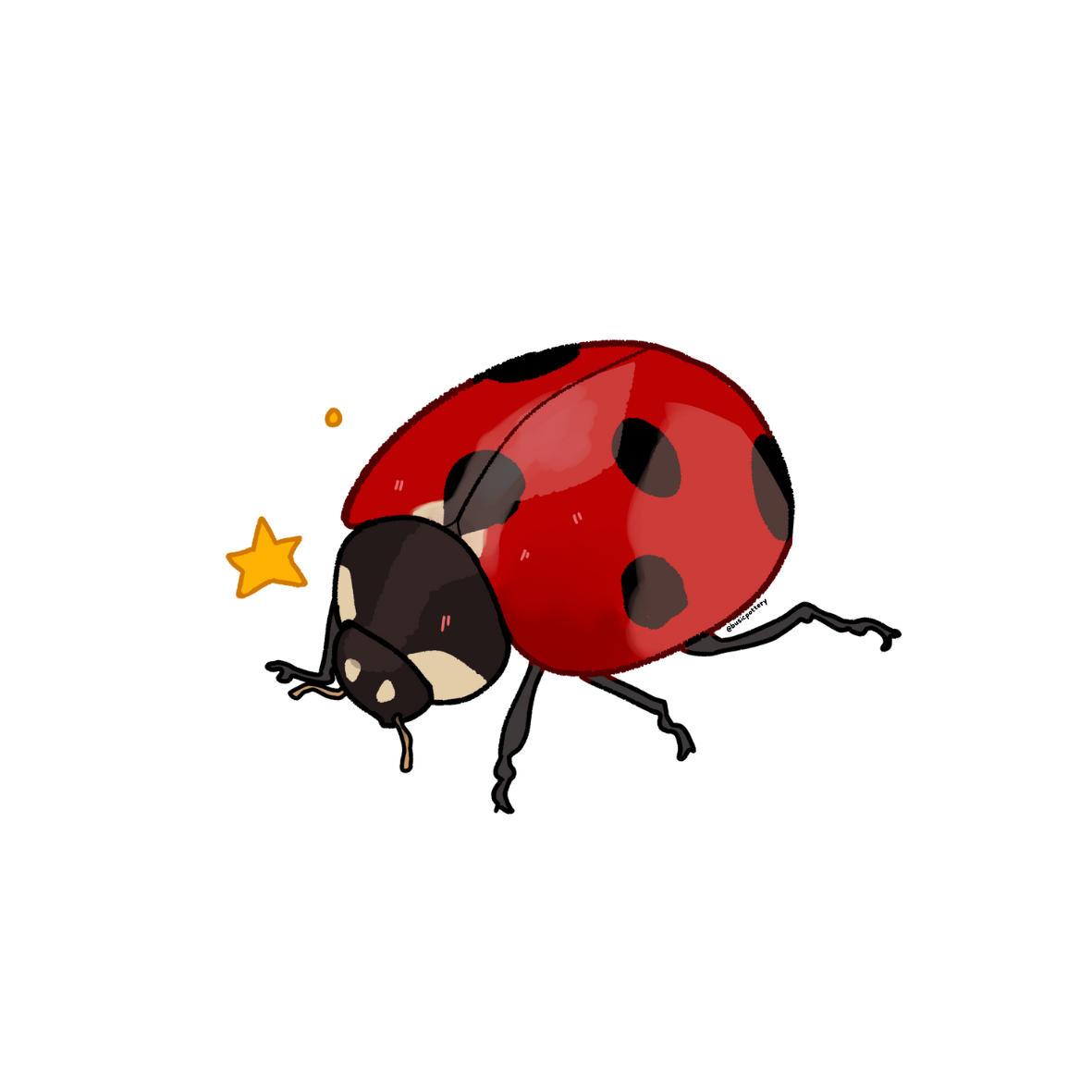 Ladybug Sticker