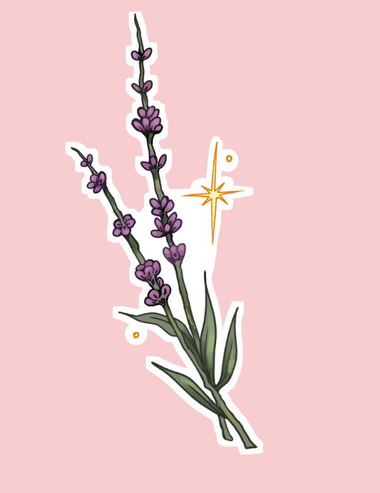 Lavender Print