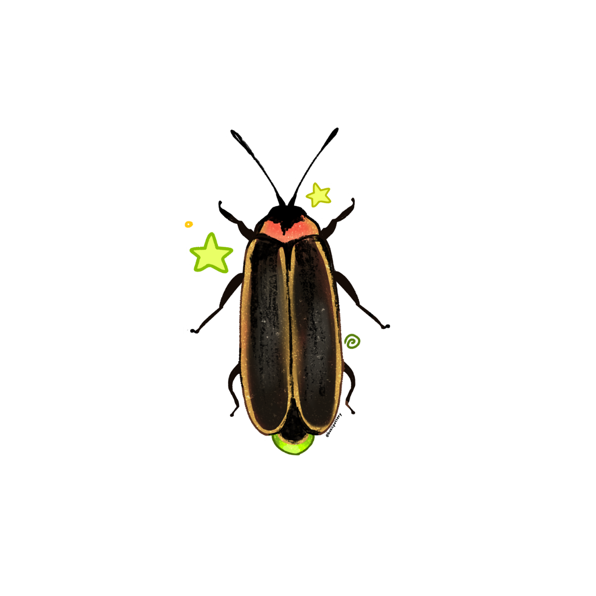 Lightning Bug Sticker