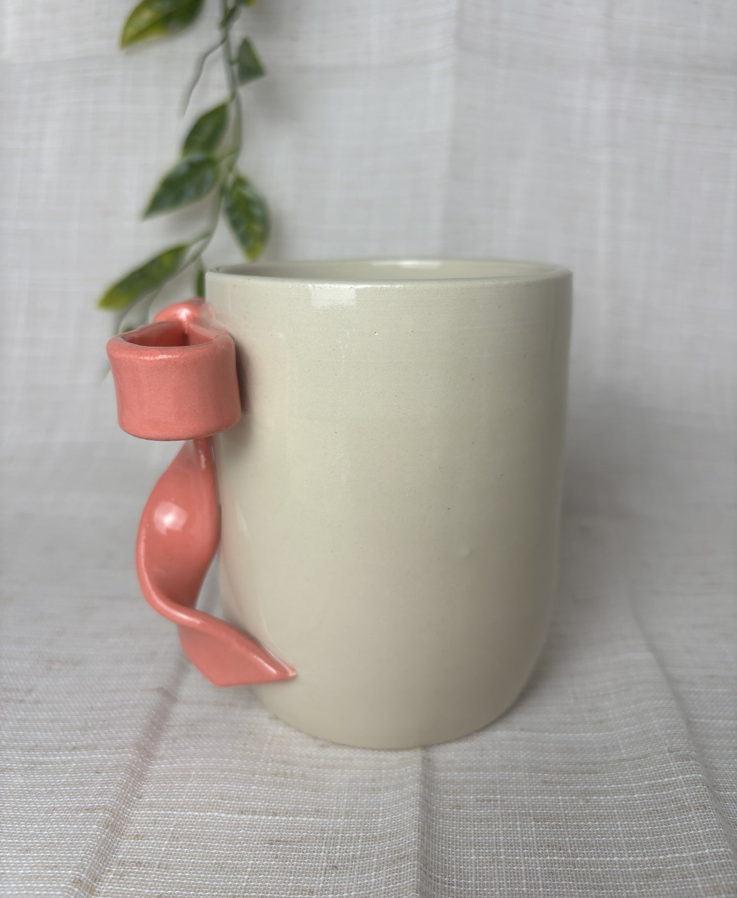 Pink Bow Cup