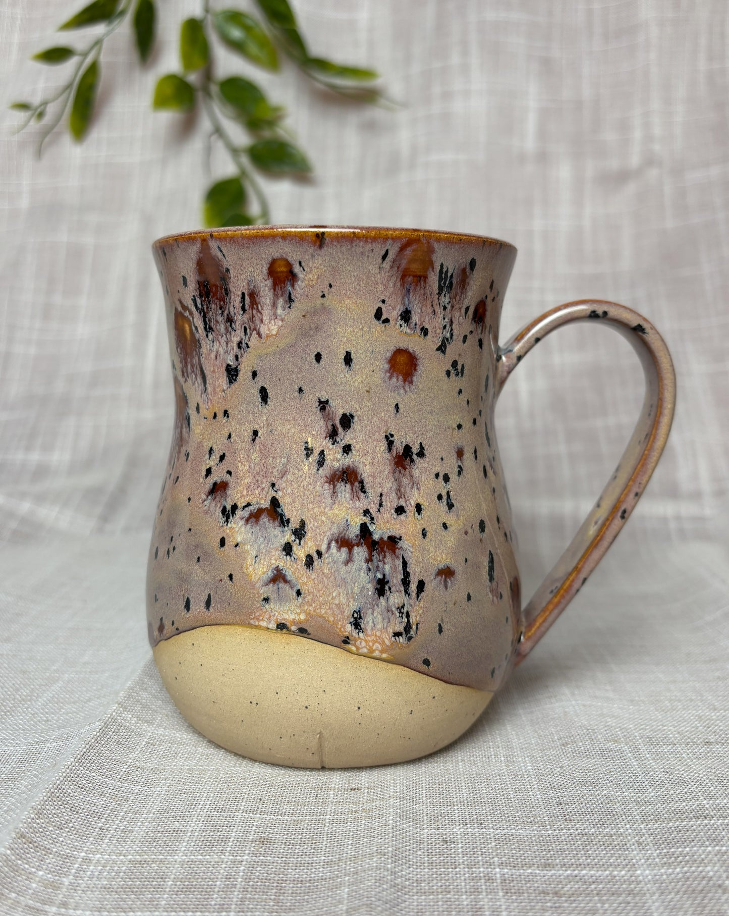 Pink Speckled Boob Mug