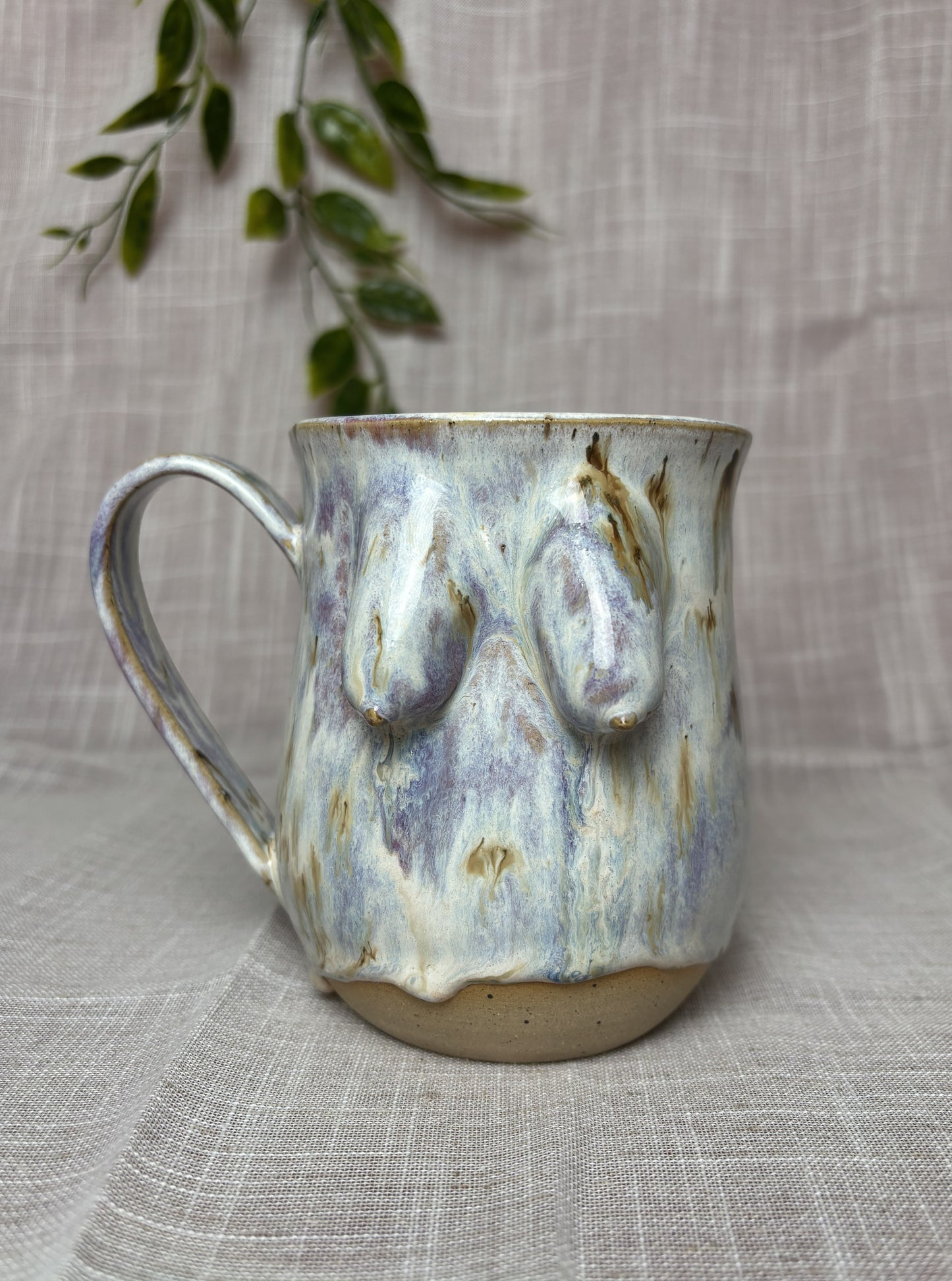 White Saggy Boob Mug