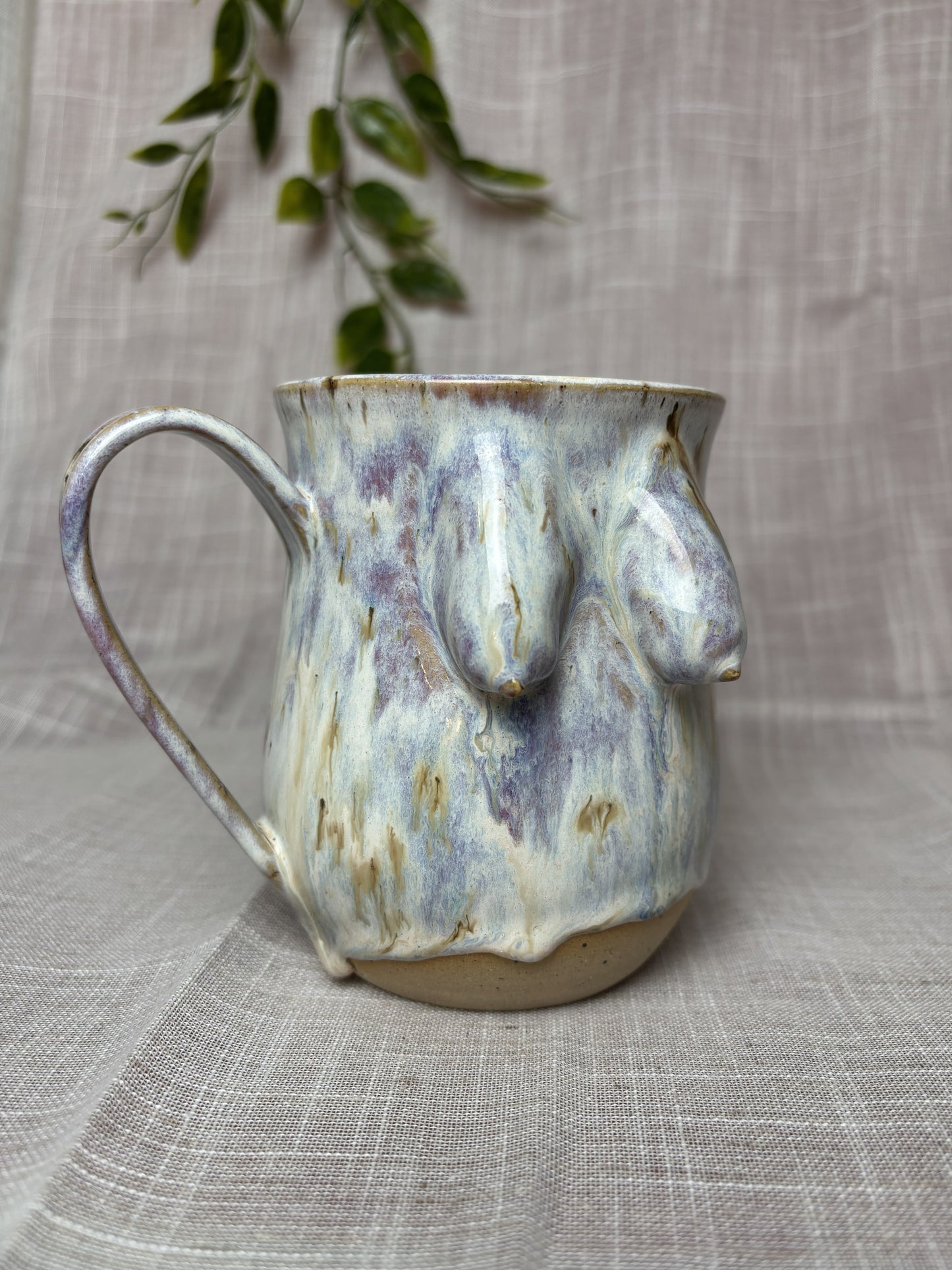 White Saggy Boob Mug